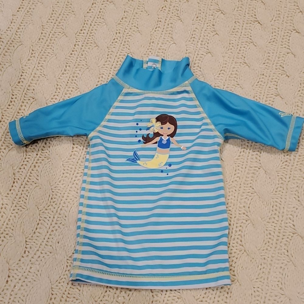 UVSKINZ 12/18m Little Mermaid Swim Shirt UV Protec